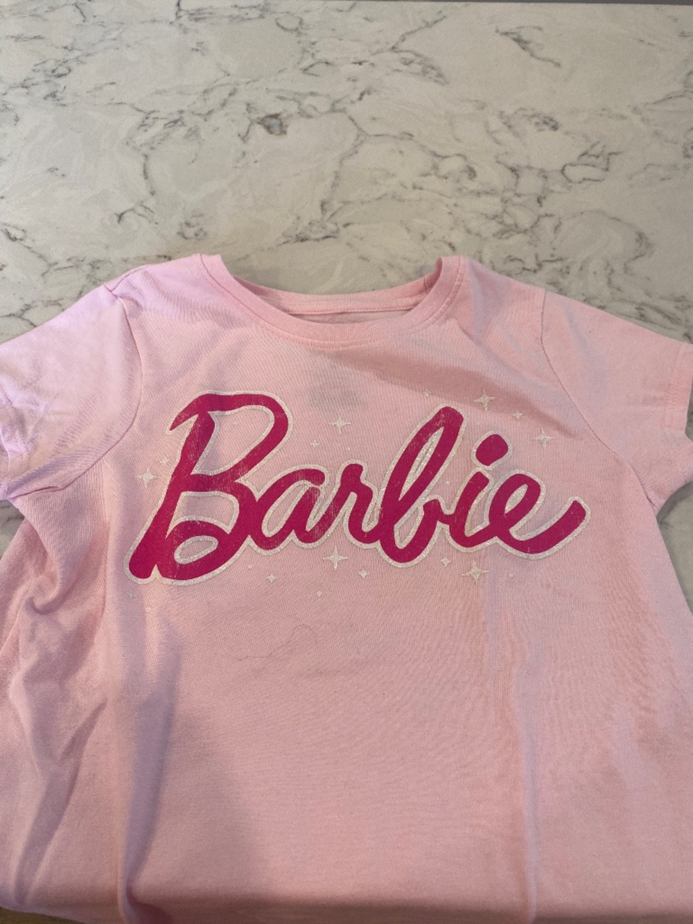Big Girls Barbie tee and princess tee